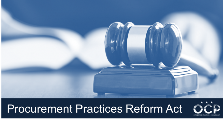 Procurement Practices Reform Act of 2010 ocp